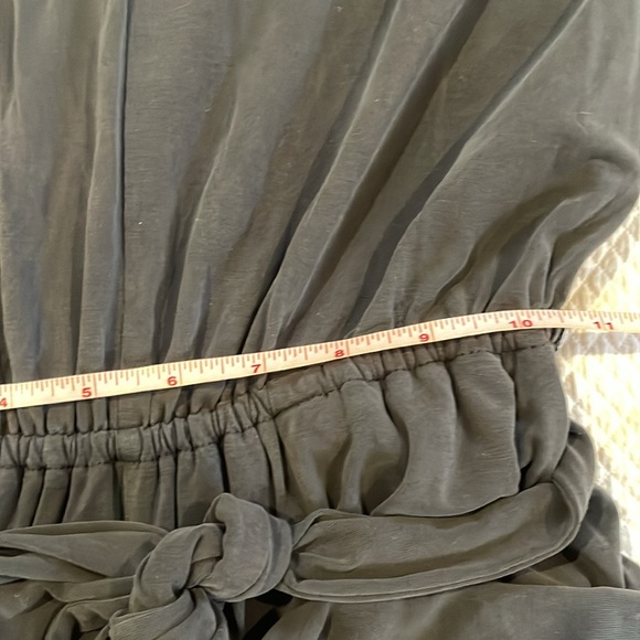 Banana Republic Poly Modal jumpsuit with pockets and self belt. Wide leg. - Picture 4 of 7